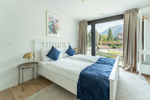 bedroom 1 with view