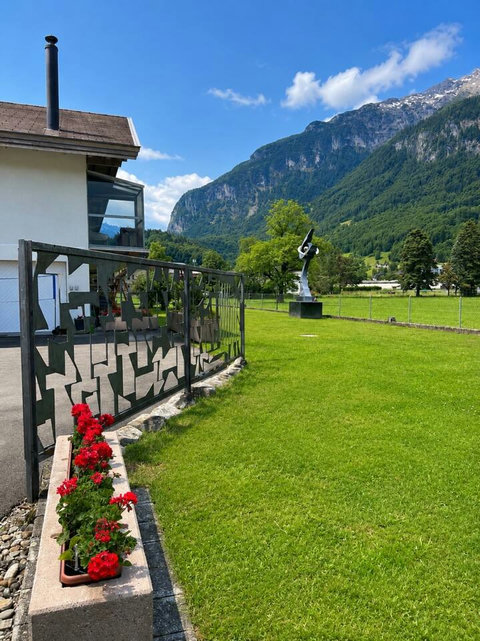 garden with flowers