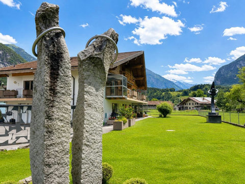 outdoor stone sculpture