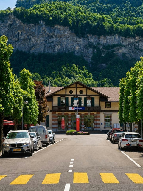 meiringen railway station SBB