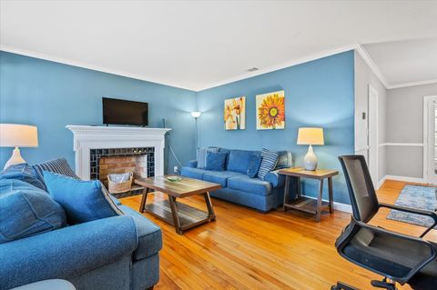 Living Area with Smart TV