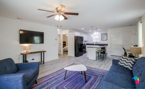 Spacious Living Room | Smart TV