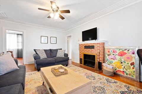 Living Room with Smart TV