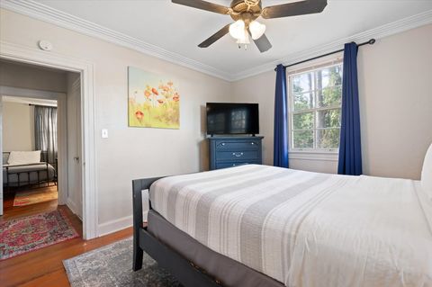 Bedroom 1: Queen Bed with Smart TV