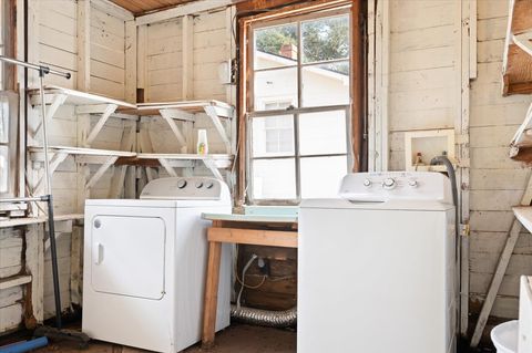 Laundry Area; Washer & Dryer