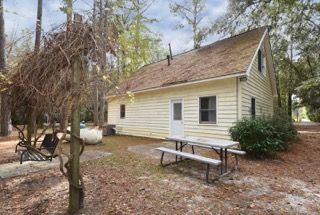 Back of house/Picnic table