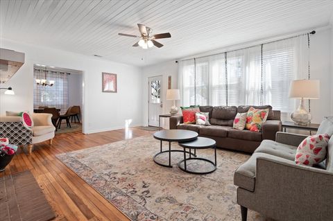 Living Area with Smart TV