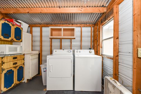 Shared Laundry in the Back