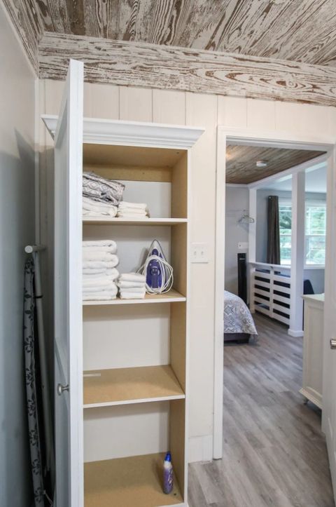 Extra linens in apartment