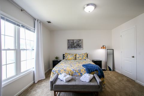 Bedroom 2 with a queen sized bed