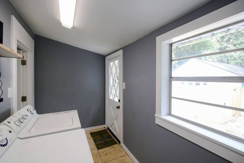 Laundry area is shared