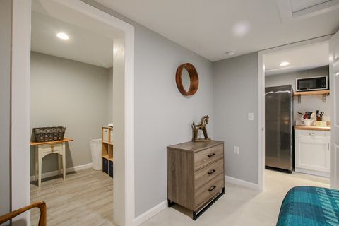 Shared laundry area