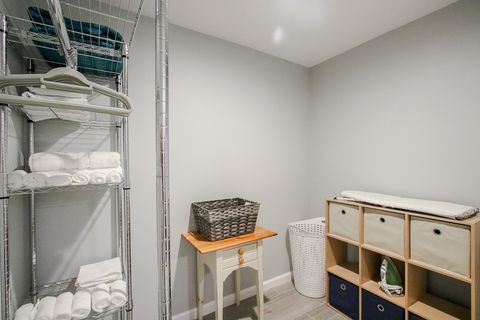 Shared laundry area