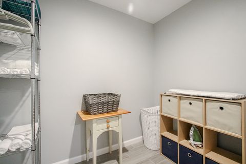 Shared laundry area