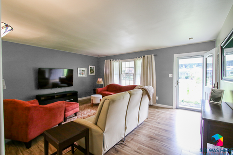 Living Room with Smart TV