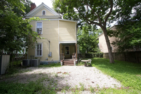 Backyard Fully Fenced
