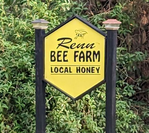 Sweeten your trip... 1 mile away is local bee farm where you can get raw honey types