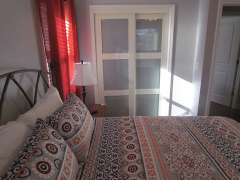 Another view of the queen bedroom