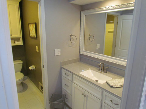 Master Bathroom with shower