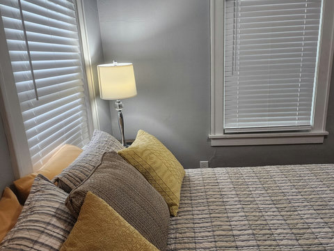 Another angle of front queen bedroom