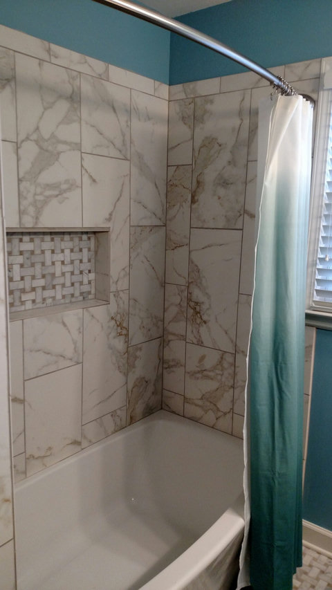 Master bath shower