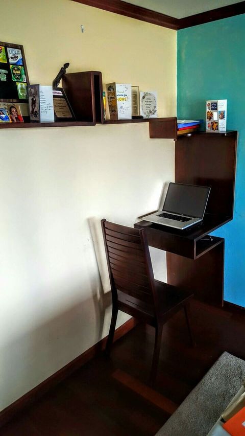Travel light. Leave your laptop at home one is provided with Internet access. 