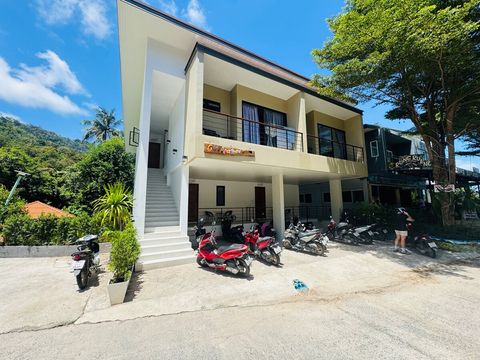 Entrance of building