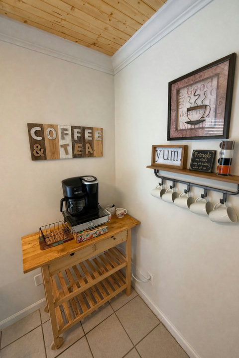 Great coffee bar!