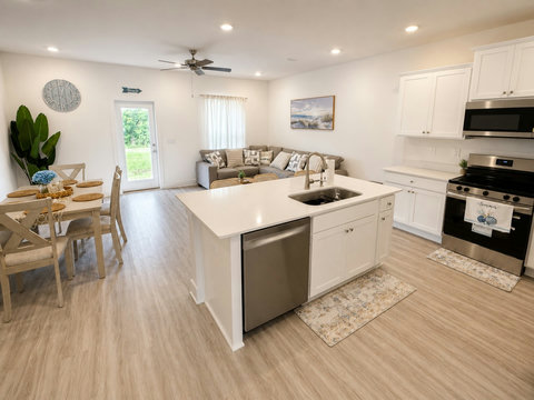 dining and living space