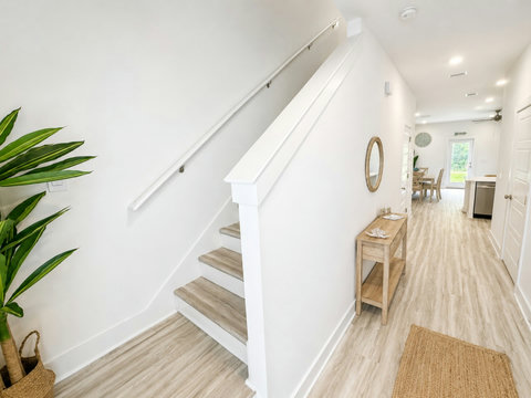 Entry and stairs