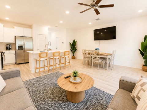 living room space for relaxing