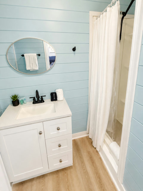 Convenient half bath