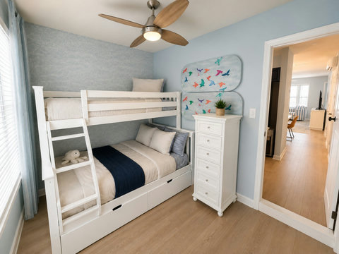 House 2 bunk room