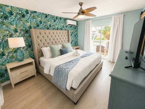 House 2 bedroom, tropical wallpaper