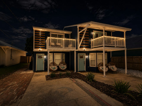 House 2 at night