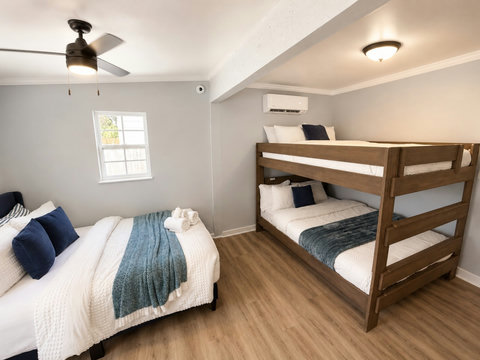 House 1 bunk room