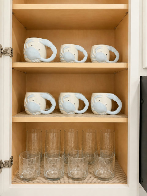 Family-friendly touches, including kid-sized cups and dishware.