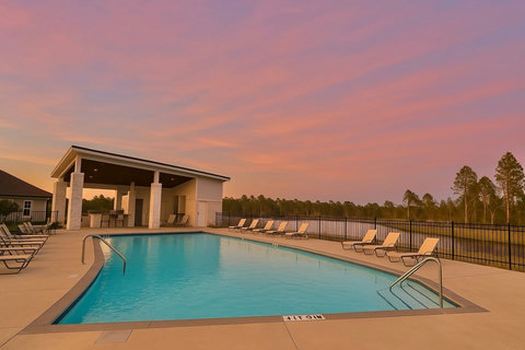 End the day poolside as the sky lights up in pink and gold—sunset swims and lounge chairs make for unforgettable evenings.