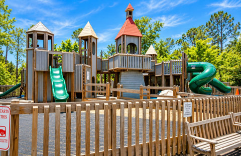 Sunny Castle Playground Adventure