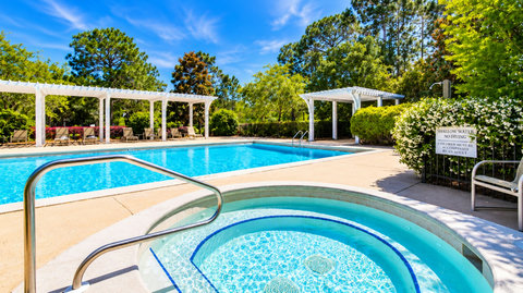 Resort Pool and Spa Retreat