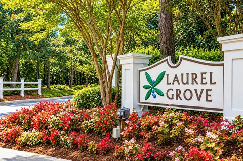 Laurel Grove Garden Entrance