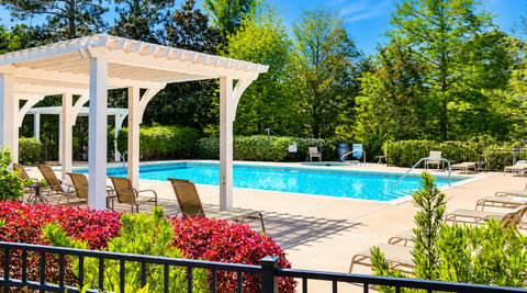 Poolside Pergola