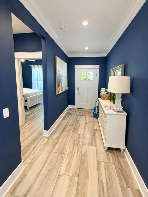 Entry hallway
