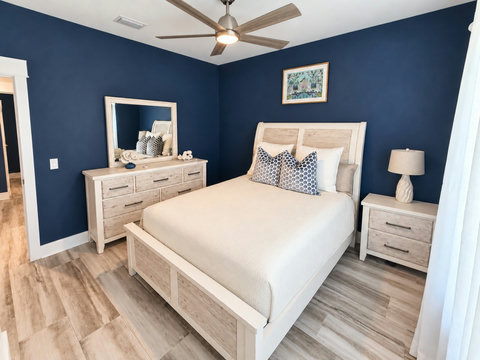 Bedroom 3: queen bed, dresser and nightstand