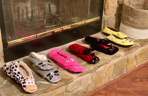 Chillax in fluffy feet!  Washed and sanitized after each booking.