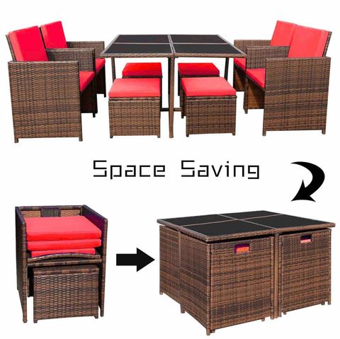 Patio table and chairs added to accommodate comfortable seating for up to 14.  Use the backyard space for premium social distancing day time events.  Night time backyard lighting is limited.