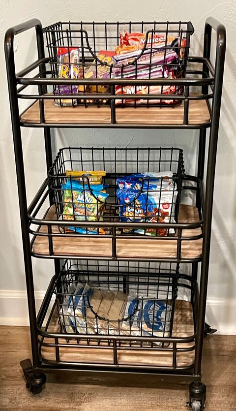 Snack cart - selections will vary 