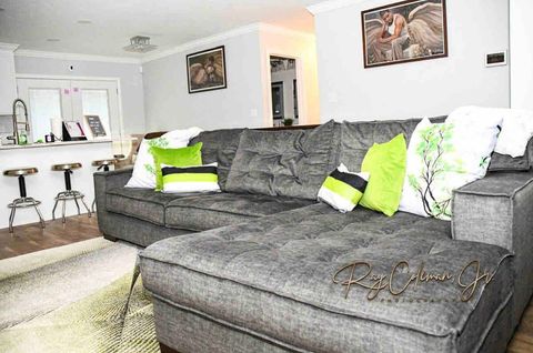 Comfortable sectional seating