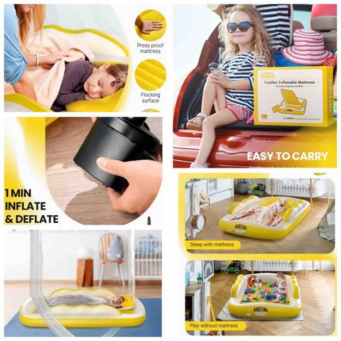 Inflatable Toddlers Bed available onsite