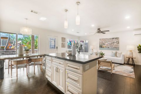 Living, Dining and Kitchen